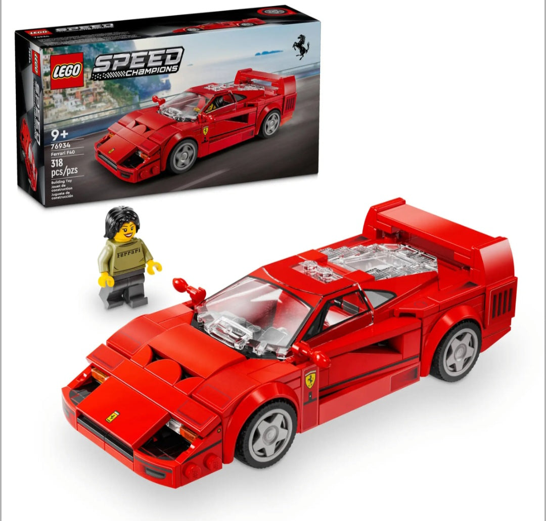 Lego Ferrari F40 Supercar
Speed Champions