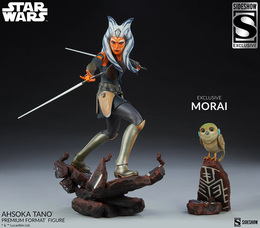 Star Wars Sideshow Ahsoka Tano Premium Format Exclusive Statue, NEW in Shipper