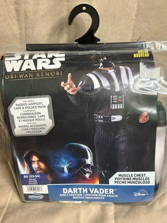 Adult Darth Vader Costume SD (32-34) large Cosplay