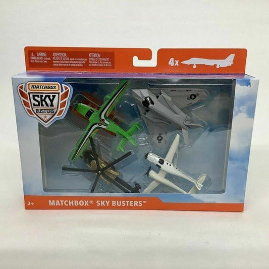 LOT of 2 Matchbox Sky Busters 4 Pack Diecast Airplanes