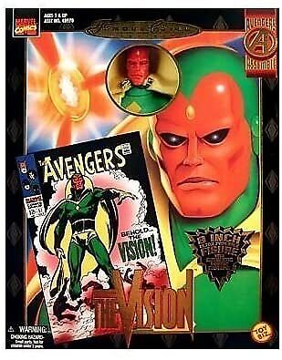 MARVEL COMICS AVENGERS ASSEMBLE THE VISION FAMOUS COVER SERIES 8" ULTRA POSEABLE