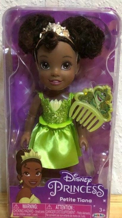 Disney Princess and the Frog - Princess Petite Tiana - 6" Doll & Comb