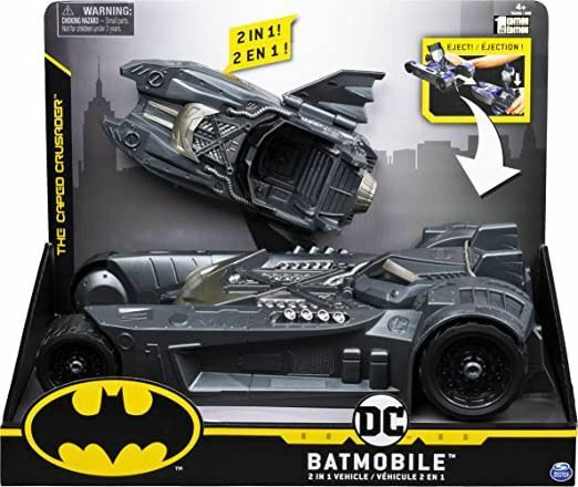 Spin Master DC Comics BATMOBILE & BATBOAT 2-in-1