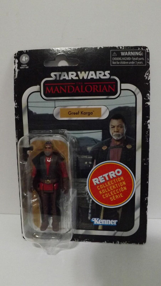 Hasbro Star Wars The Mandalorian Greef Karga Figure 3.75" Retro Collection