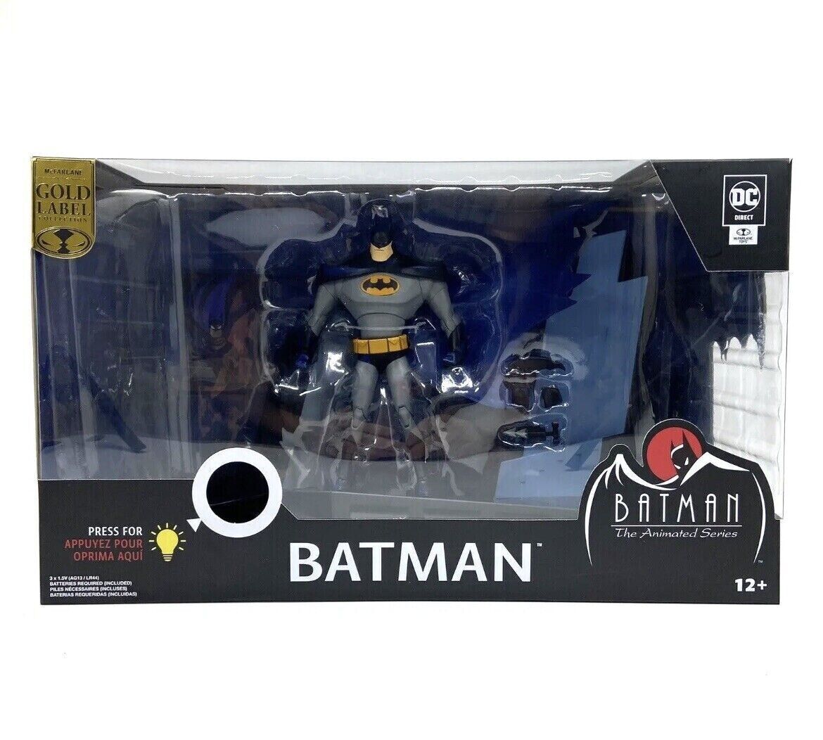 DC BATMAN ANIMATED SERIES 30th Anniversary Gold Label McFarlane Toys