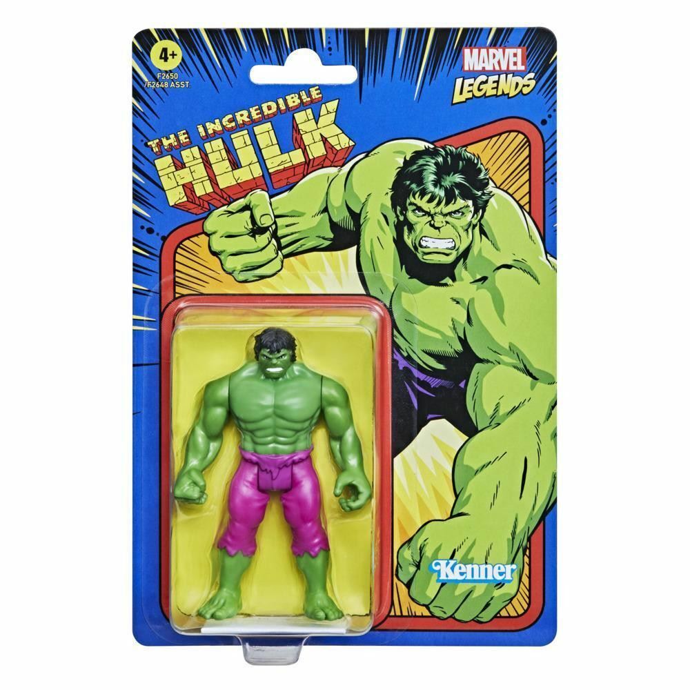Marvel Legends 3.75" Kenner Retro Incredible Hulk Action Figure