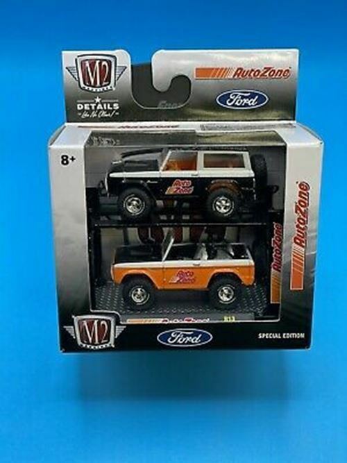 M2 Machines AutoZone Exclusive Ford Bronco Special Edition 2 pk