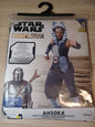 Star Wars AHSOKA Costume Adult Halloween Mandalorian Cosplay Disney L 12/14
