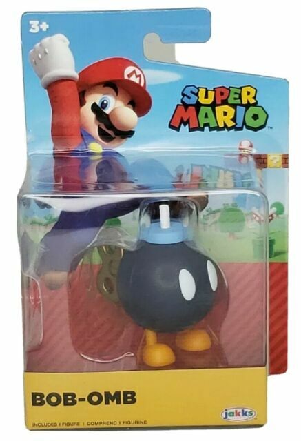 World of Nintendo Super Mario Bob-Omb 2.5" inch Figure JAKKS