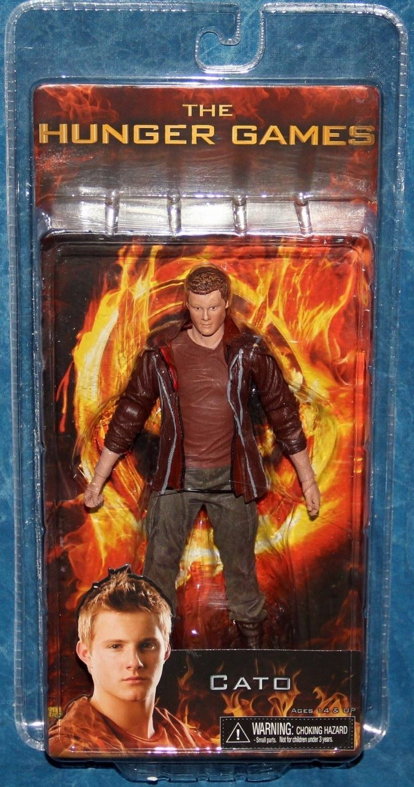 NECA The Hunger Games Catching Fire Rue & Cato Action Figures NEW Toys R Us