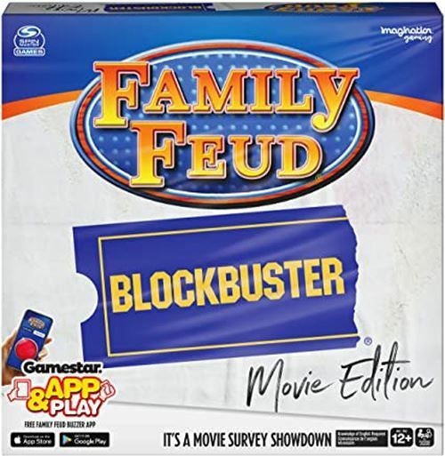 Family Feud Blockbuster Movie Edition Trivia Survey Showdown Board Game