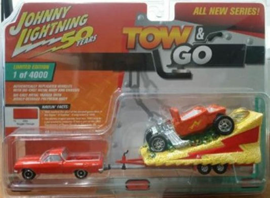 Johnny Lightning Tow & Go 1965 Chevy El Camino and Parade Float