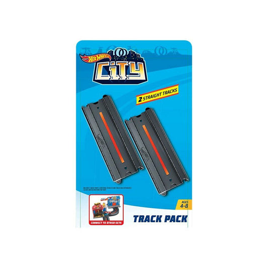 Hot Wheels City Track Pack Straight Track SET OF 3 (6 total pieces)