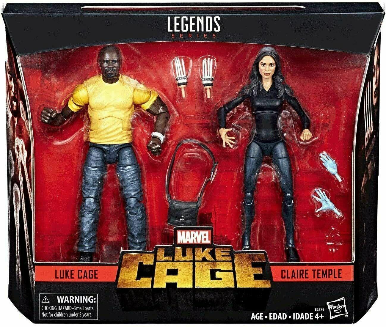 Marvel Legends Luke Cage: Luke Cage and Claire Temple 2 pack