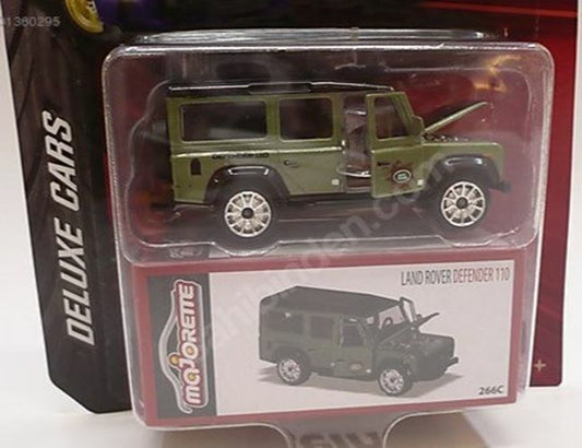 Majorette 1:64 Deluxe Cars "LAND ROVER DEFENDER 110"