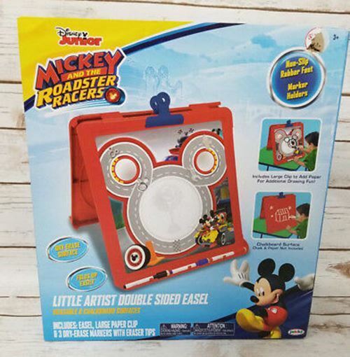 Mickey and the Roadster Racers Little Artist Easel With 3 Markers