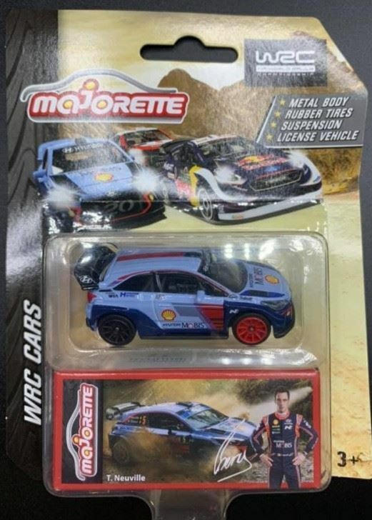 MAJORETTE WRC CARS T.NEUVILLE HYUNDAI i20 COUPE WRC