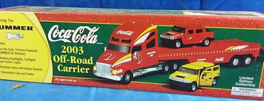 Speedway Coca Cola 2003 Off Road Carrier Truck With Hummer H2