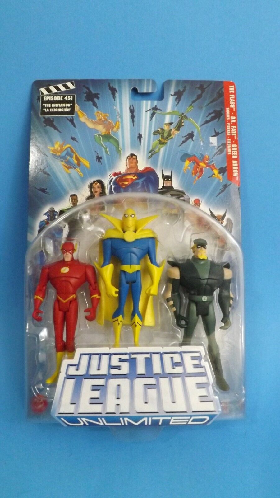Justice League Unlimited Episode 451 Flash DR. Fate Green Arrow by Mattel