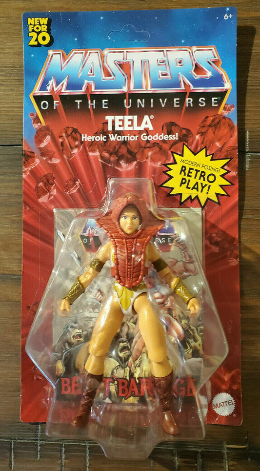 NEW Mattel 2020 Masters of the Universe Origins TEELA Walmart Exclusive